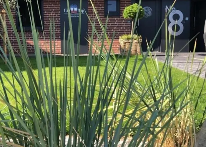 Sonnenuntergang Zentrum- Hafennah Lägenhet Büsum